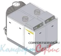 Напольный газовый конденсационный двухкорпусный котел De Dietrich С 610-860 Eco
